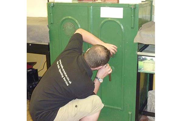 Contact a professional safe cracker